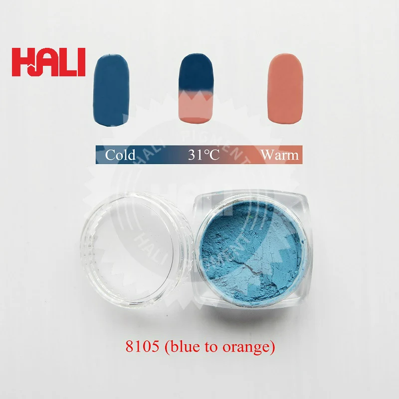 Термохромный пигмент фотохромный порошок Цвет: фиолетовый синий активированная