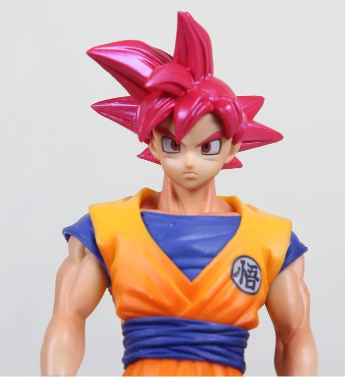 HKXZM Аниме Фигурка 16 см Жемчуг дракона Супер Saiyan God Son Goku ПВХ фигурка игрушка кукла