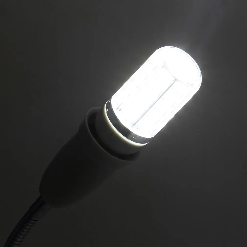 E27 7 Вт 36 SMD 5730 Silver Side свет светодиодный кукурузы лампы Pure/теплый белый 110 В/240