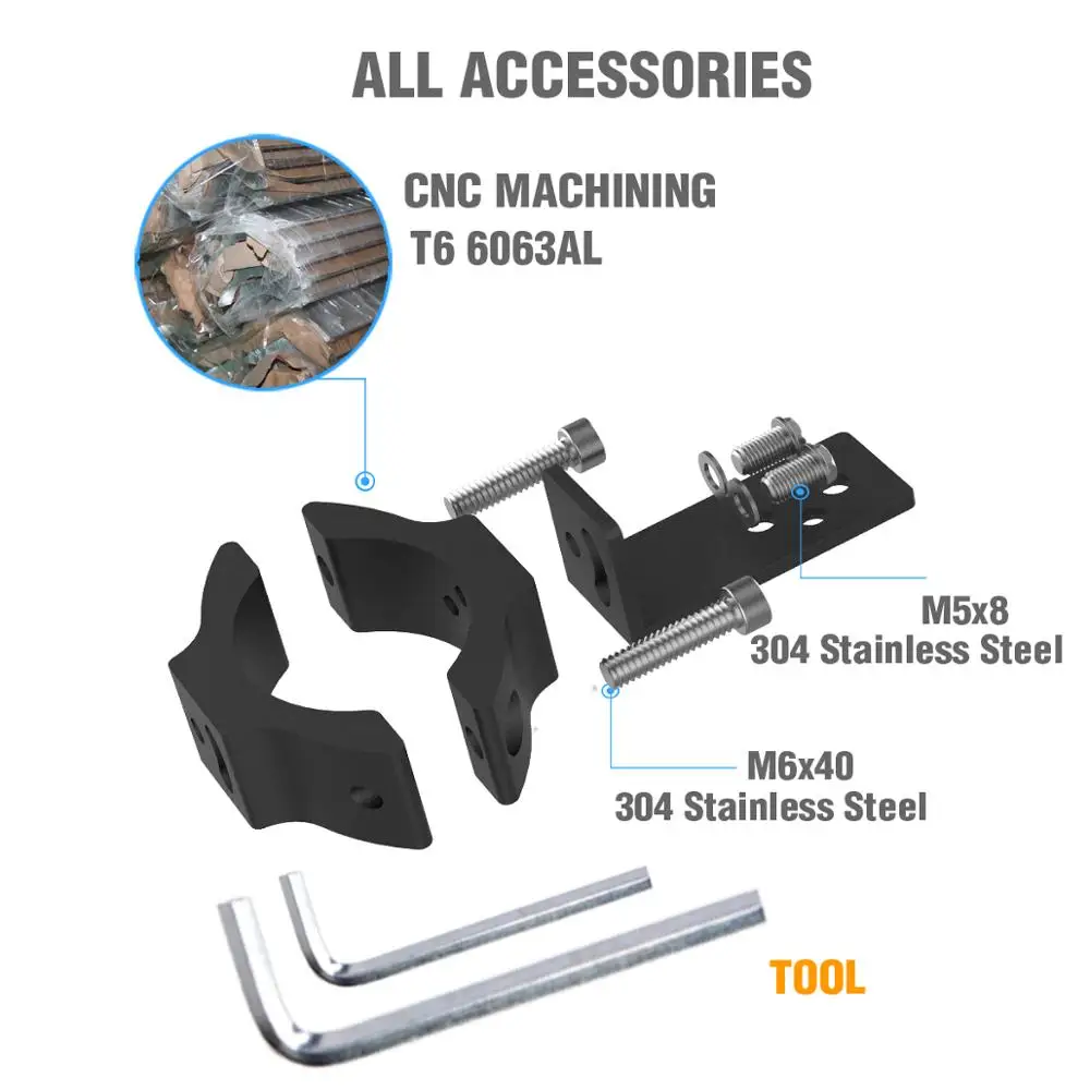 2 комплекта вилочные зажимы для указателей поворота мотоцикла 22 54 мм| |
