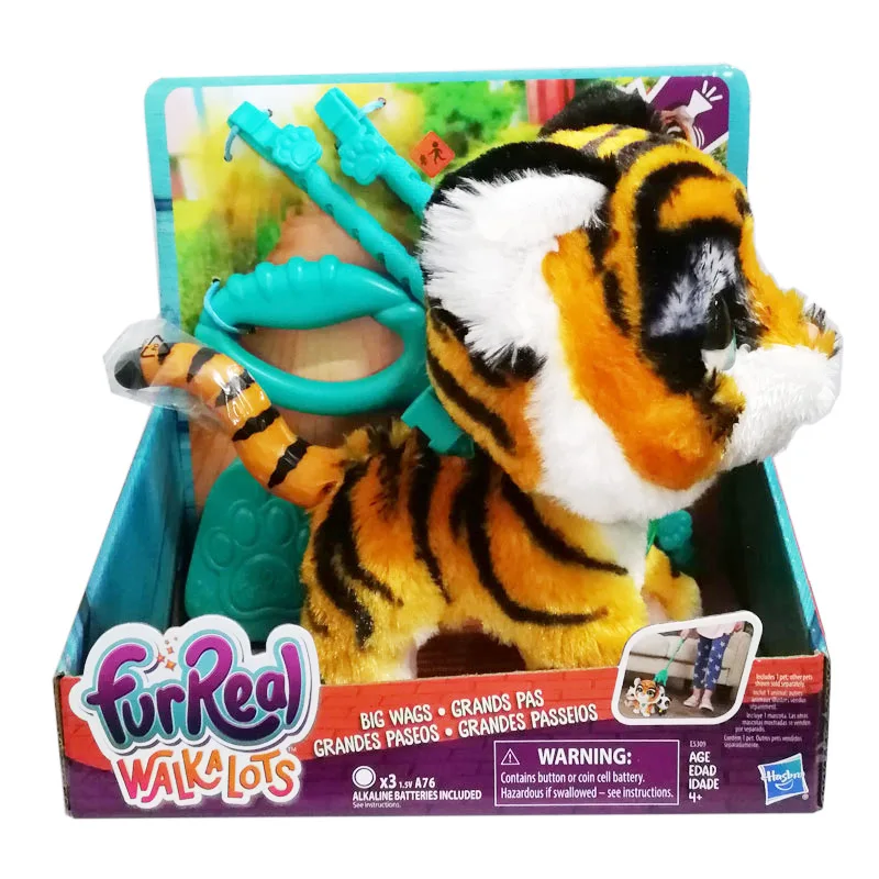 Hasbro 20 см Фигурки игрушек фигурки домашних животных друзья furReal yo big pet baby tiger vocal