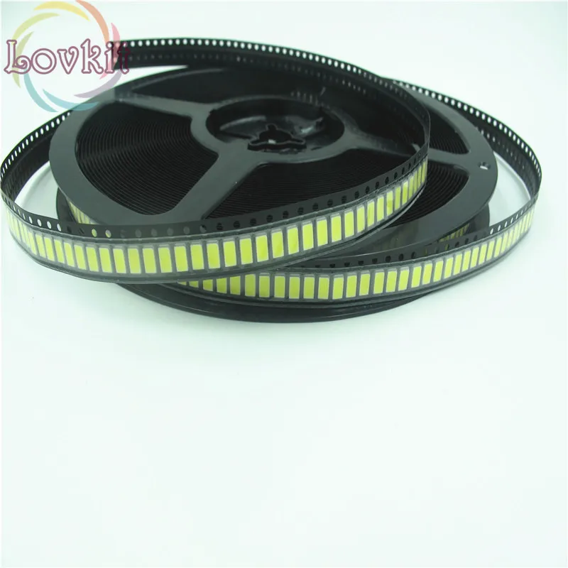 1000 шт./лот 5630 5730 LED SMD/SMT желтый чип лампы бусины ультра яркий светодиод DIY применимо