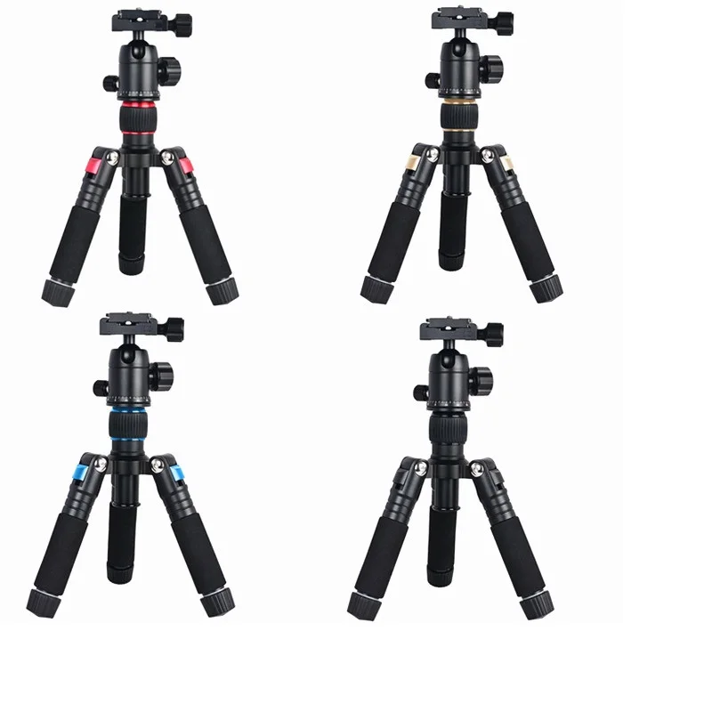 Портативный легкий алюминиевый штатив для камеры компактный гибкий складной