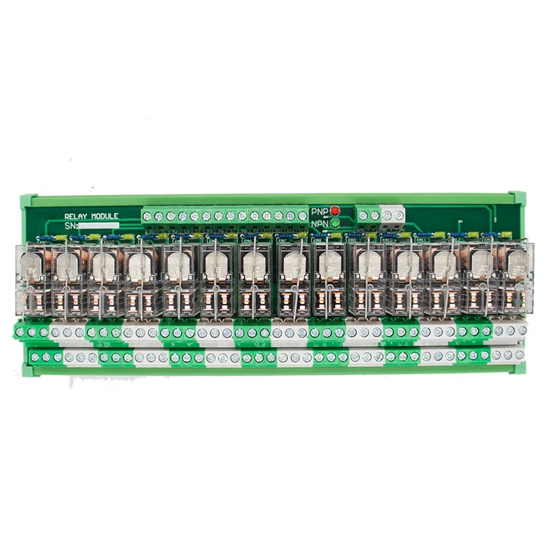 14 каналов OMRON DPDT G2R 2 DIN рейку интерфейс реле Модуль|interface relay|din mounting railrelay interface |