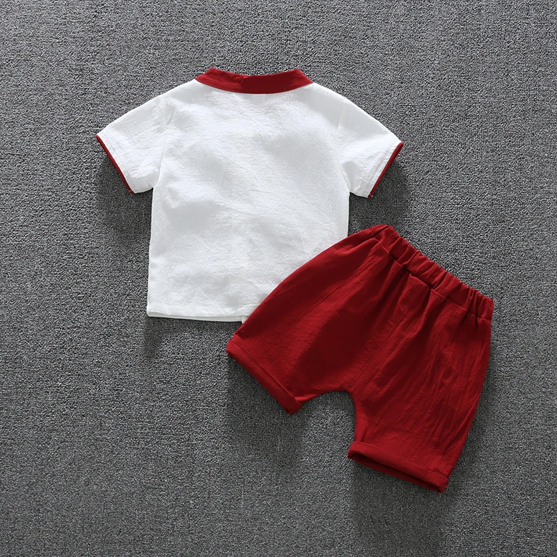 Boys dinastia china hanfu baby cotton linen wholesale children 2pcs outfit retro vintage chinese modern style clothing | Детская одежда