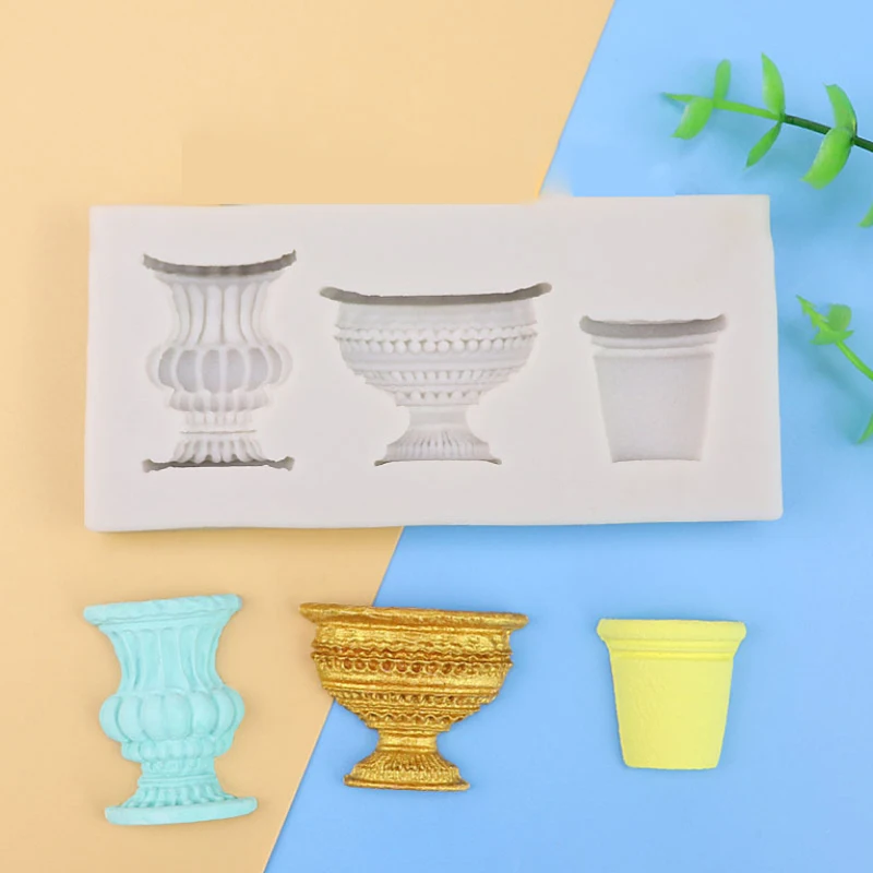 Классическая Цветочная ваза форма для маргариток силиконовая инструмент