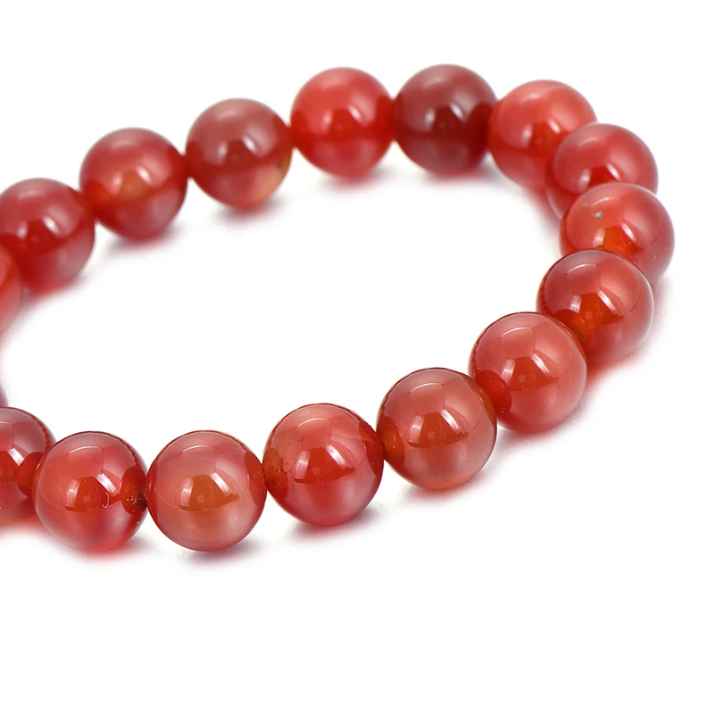 Модный браслет из красных коралловых бусин Будда для женщин и мужчин мужской