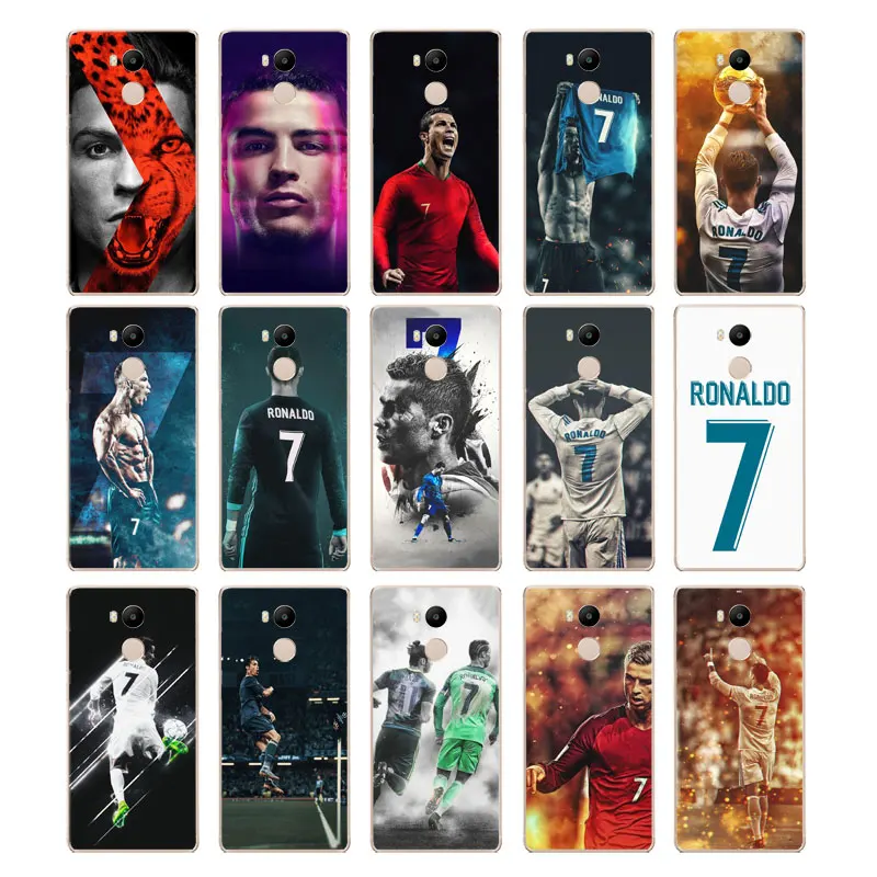 DREAMFOX M077 Cool Cristiano Ronaldo Soft TPU Silicone Case Cover For Xiaomi Redmi Note 3 4 4X 5 5A 6 7 Pro Global |