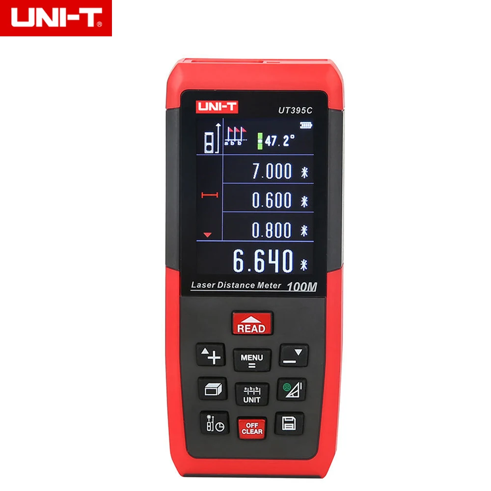UNI-T UT395C 100 м цифровой лазерный дальномер мера площадь/Объем Инструмент |