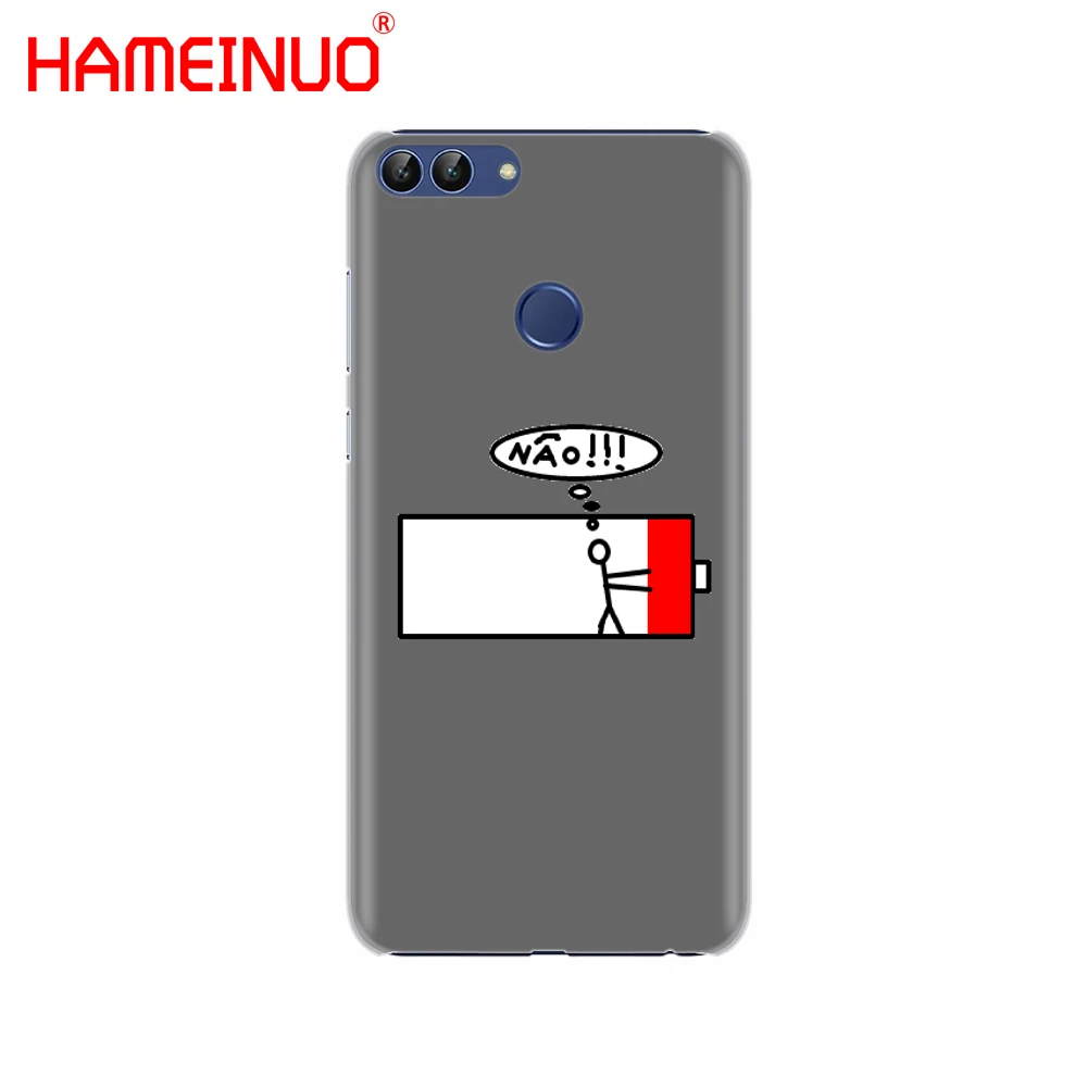 Забавный прозрачный чехол HAMEINUO для сотового телефона с аккумулятором huawei Honor 7C Y5