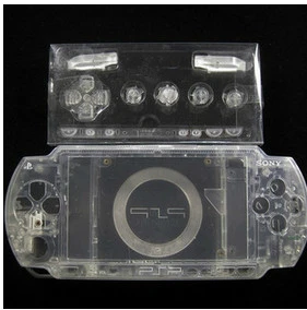 Прозрачный кристалл Цвет для Оборудование PSP 1000 2000 3000 в виде ракушки игровой