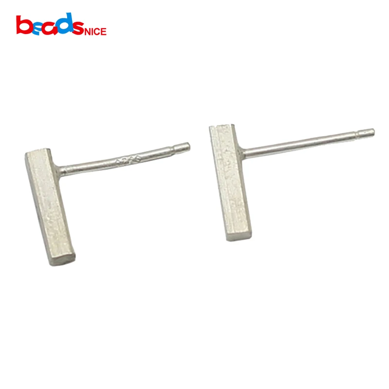 

Beadsnice Sterling Silver 925 Simple Personality Earrings Fashion Valentine Gift Earring Stud 37504