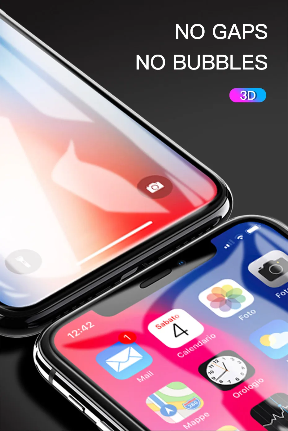 HOCO полное покрытие закаленное стекло для iPhone 11 Pro Max XR X XS Max защита экрана 3D Защитное стекло для iPhone 7 8 Plus