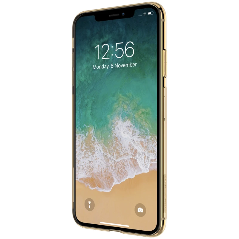 Чехол Nillkin Nature для Iphone XS Max мягкие прозрачные силиконовые чехлы из ТПУ задняя