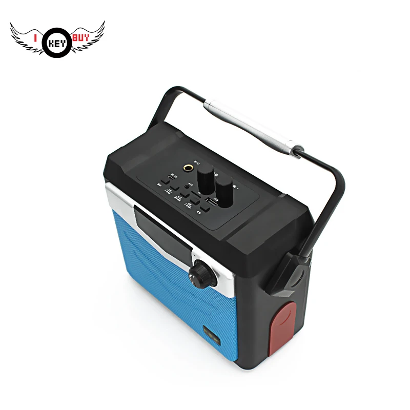 I Key Buy 4 дюймов HD с питанием от аккумулятора Bluetooth портативный динамик для вечерние