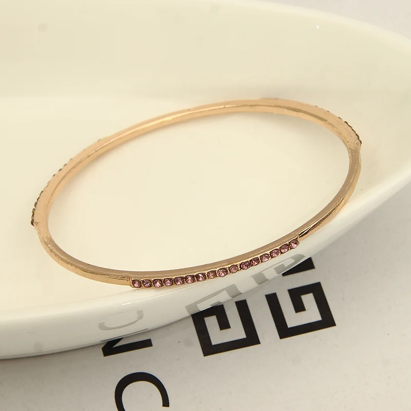 Модный Браслет Стразы ручной работы из цинкового сплава женские модели для детей