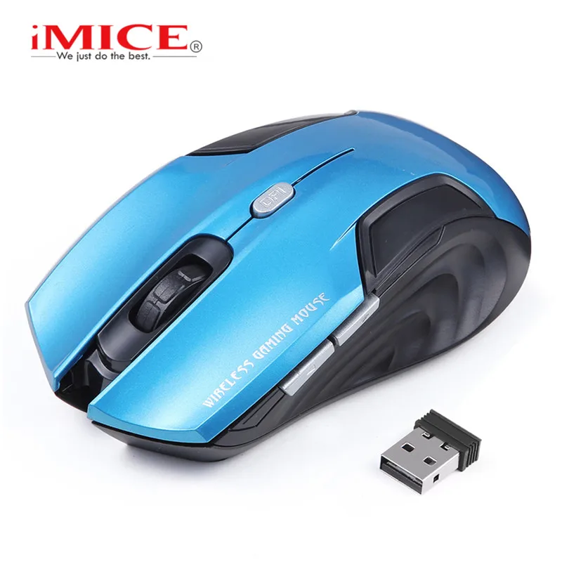 IMice беспроводная мышь ультра тонкая USB PC 2 4 ГГц оптическая эргономичная 6 кнопок