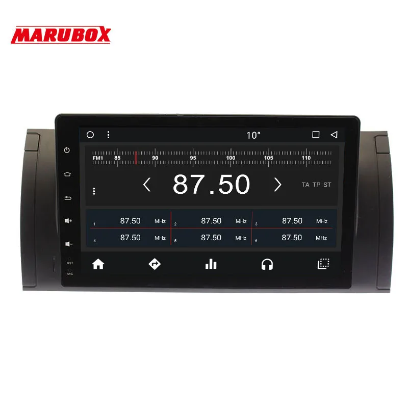 Автомобильный мультимедийный комплект Marubox 9A901MT3 для BMW E53 X5 00 06/E39 96 03 Android 7 1 2 Гб ОЗУ