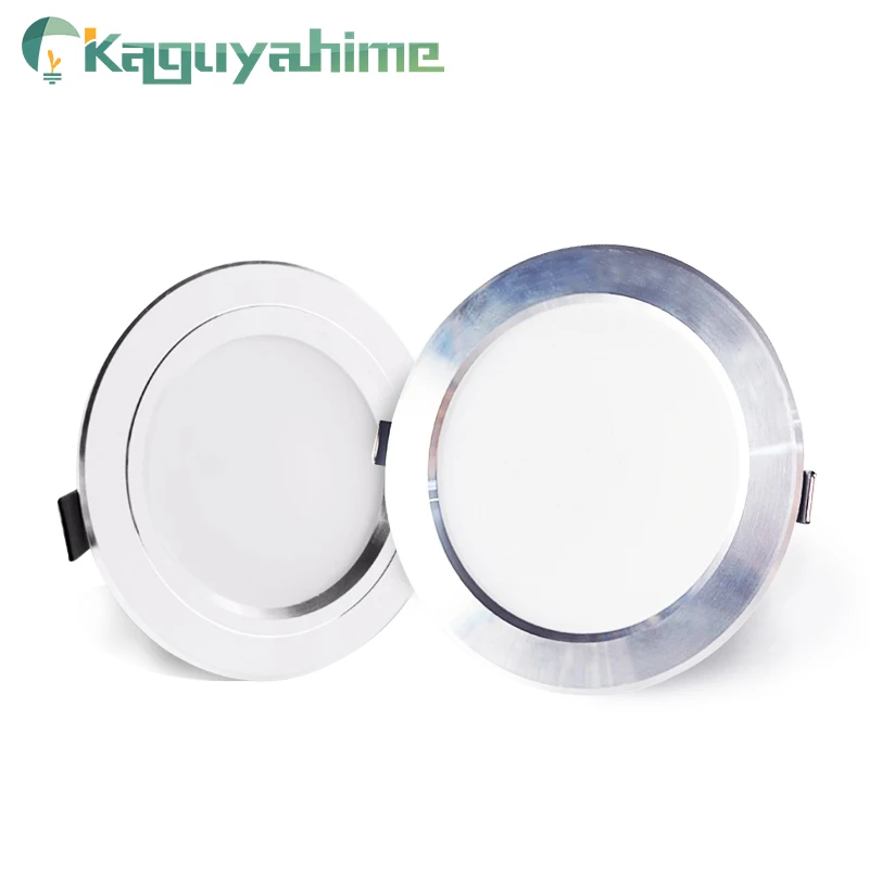 Kaguyahime 220 V 110 светодиодный панельные утопленные светильники ультра тонкие 3 W 5 9 15 18