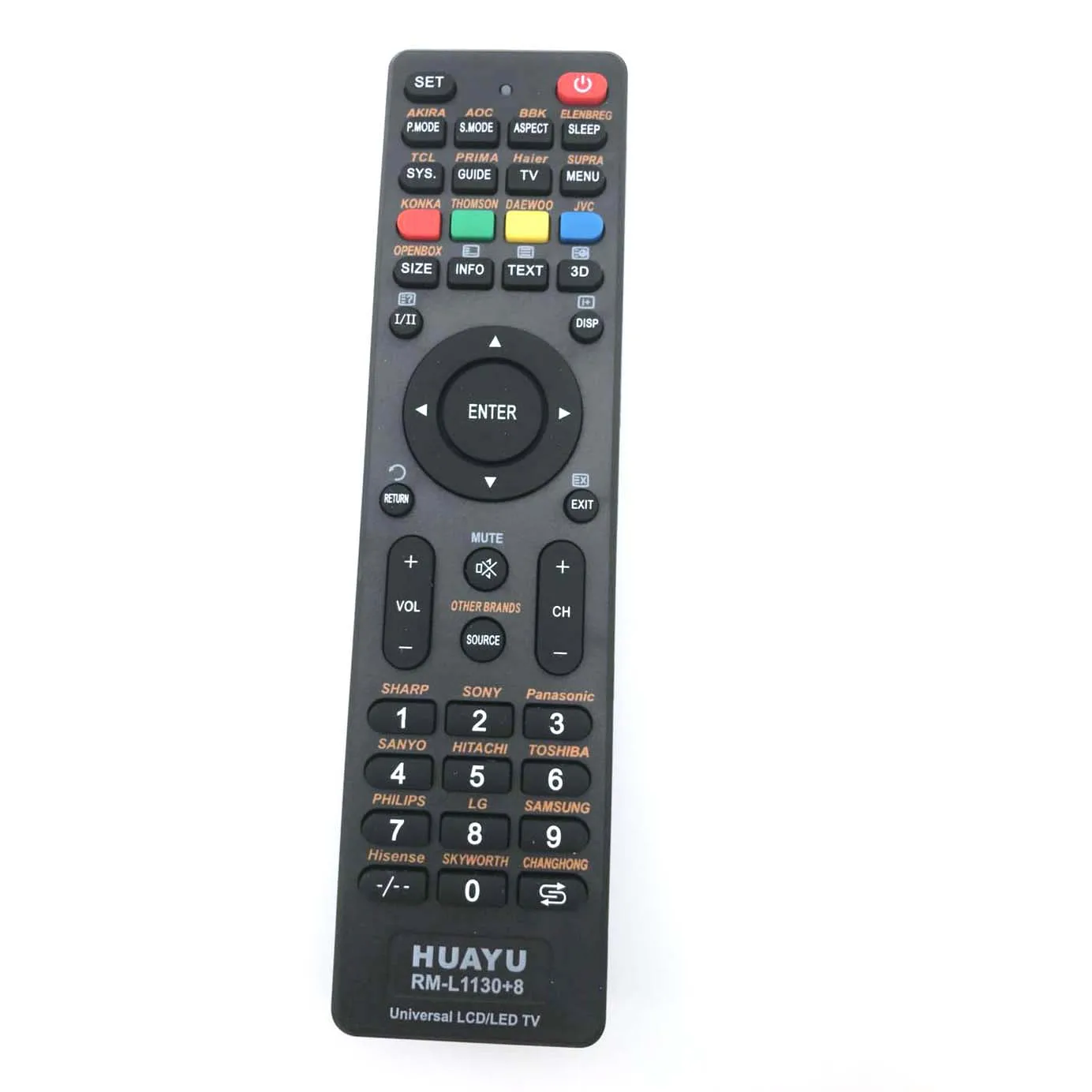 Универсальный пульт дистанционного управления для HAIER SHOWNIC LEA-19V07P 81F579 ORION OR-LCD2 FUSION RC21B Супра RC6W RC8B RC10W - Цвет: RM-L1130