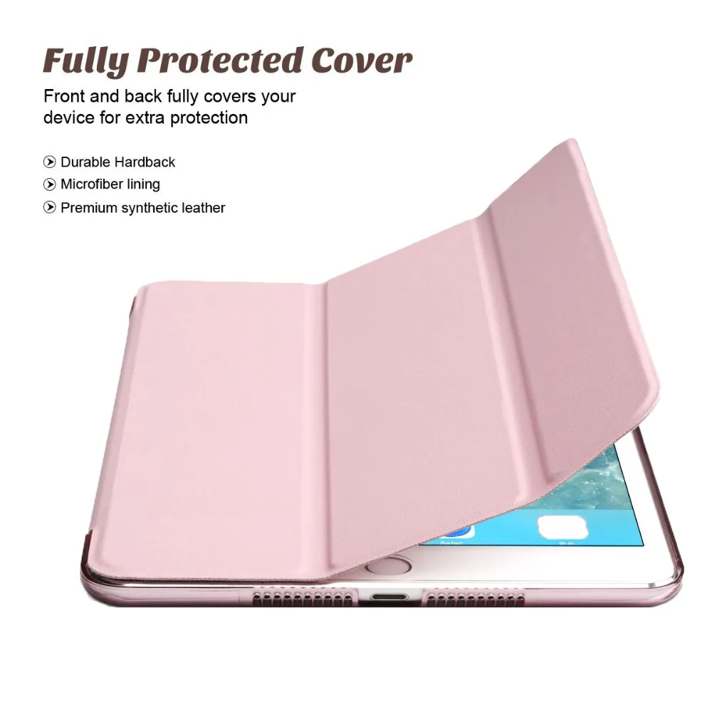 A1822 A1823 A1893 A1954 чехол для Apple iPad 9,7 дюймов PU смарт-чехол, Магнитный чехол, модель пробуждения сна