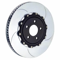 jekit brake rotors 38034mm with floating center bell for gt6 red brake calipers for bmw e46e36 front wheel