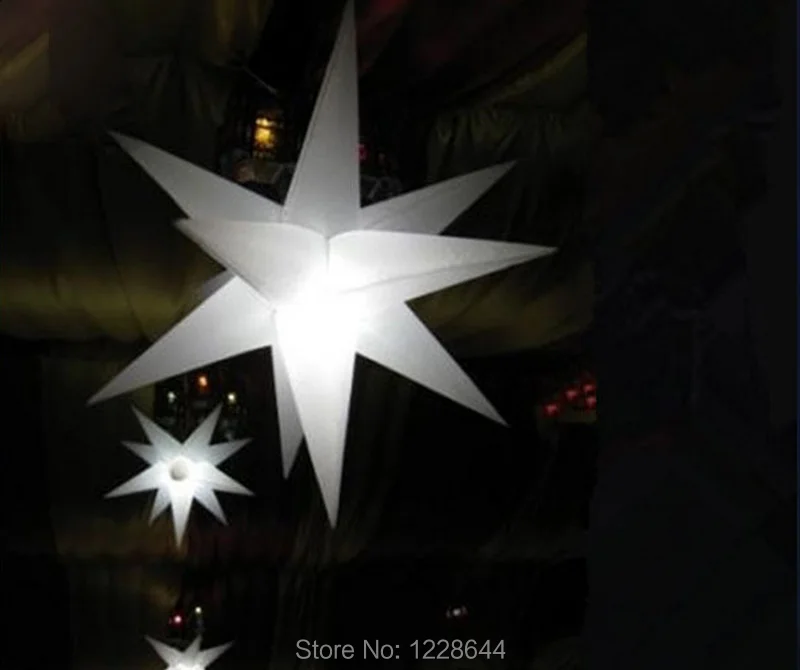 Воздушный шар из ПВХ со светодиодной подсветильник вечерние в форме звезды|supplies