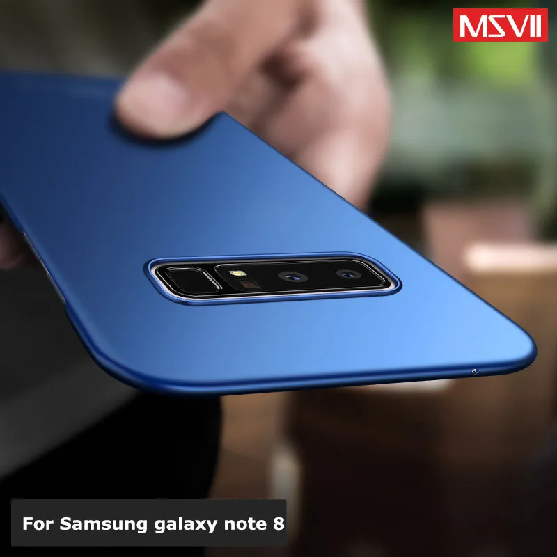 Чехол для Note 8 Жесткий MSVII Samsung Galaxy Ультратонкий защитный чехол Аксессуары 8|case for