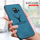 Роскошный тканевый чехол с рисунком оленя для Samsung Galaxy S8 S9 S10 Plus M20 M10 S10E A9 A8 A6 Plus 2018, мягкий чехол-бампер из ТПУ