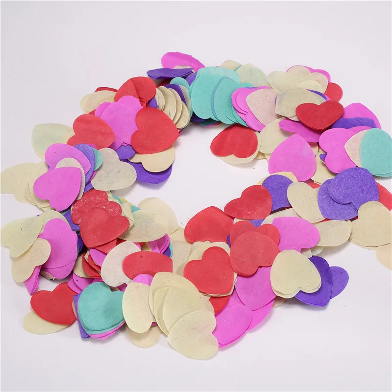 150 г цвета круглые звезды любовь сердце ткань бумага свадьба годовщина вечеринка