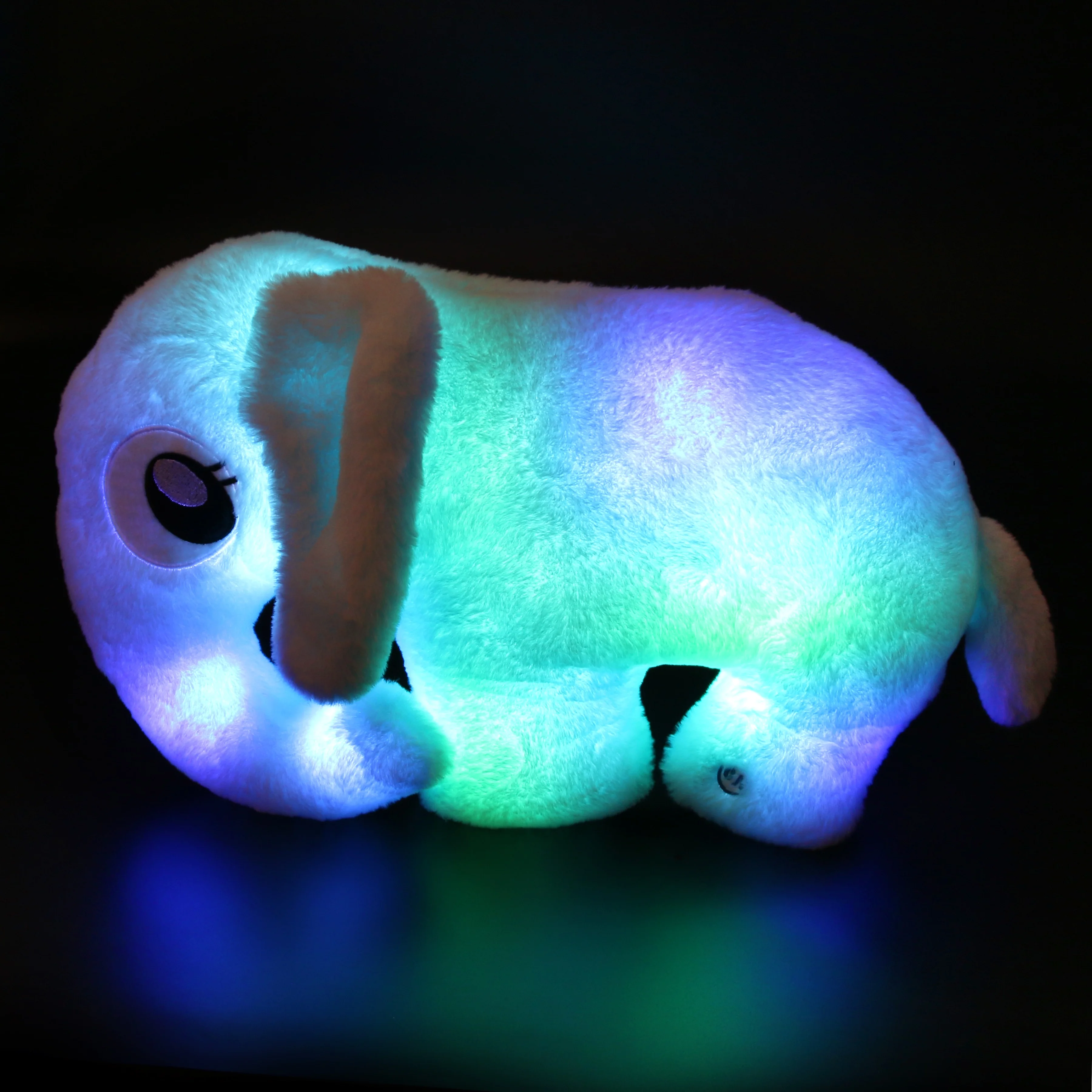 Шаг дропшиппинг 1 шт. ночник слон набитый анимлом светящаяся LEDSoft плюшевая