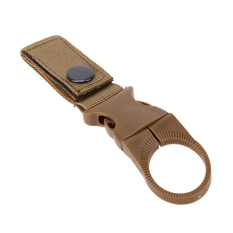 Многофункциональный Molle лямки Рюкзак вешалка крюк карабин бутылка для воды кемпинг поход EDC держатель с крючком и пряжкой дорожный набор зажим для инструмента