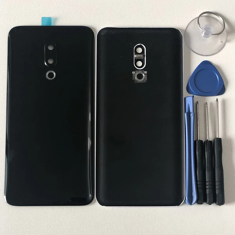 M& Sen для 6," Meizu 16 16th M882Q/M882H 3D стеклянная задняя крышка батарейного отсека задний Чехол+ рамка для камеры стеклянный объектив+ вспышка