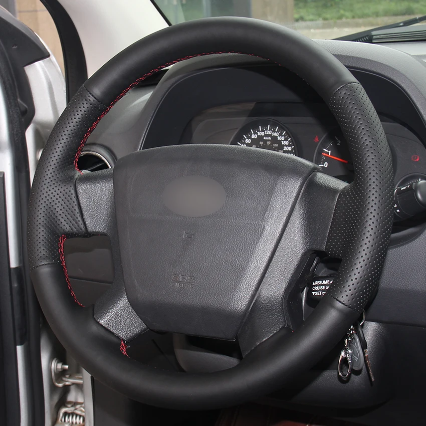 Черный чехол из натуральной кожи для Jeep Compass 2006-2010 Old Patriot 2007-2010 | Автомобили и