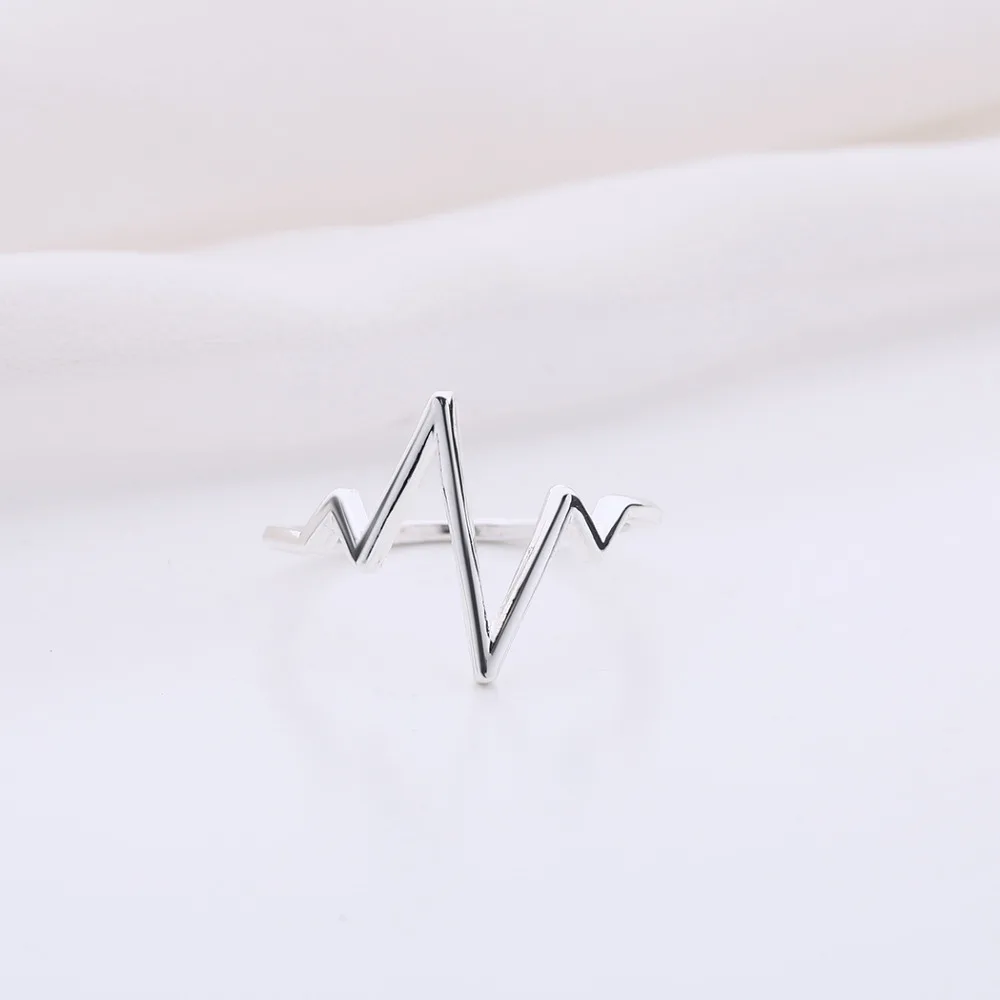 Kinitial Wave кольца ювелирные изделия Минимальный хит продаж спасательный круг пульс