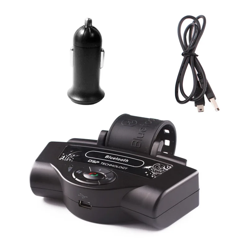 

2016 New Wireless Bluetooth Steering Wheel Handsfree Car Speaker Built-in Microphone Phone Kit with Multi-language