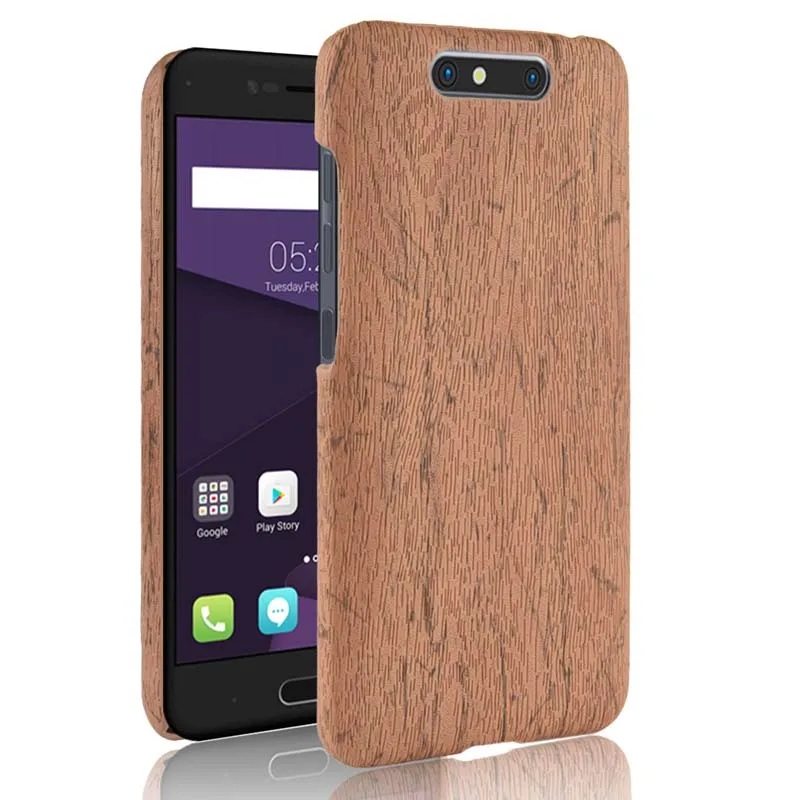 Чехол ZTE Blade V8 для V 8 Роскошный Жесткий чехол с текстурой древесины телефона s
