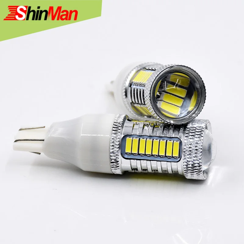 

ShinMan Error Free Canbus T15 W16W 921LED 4014smd Auto Car LED Reverse Light Brake Lights Rear Light Backup light for Honda