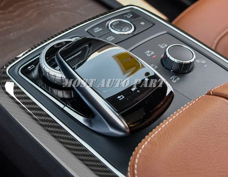 ABS консоль Шестерни коробка мультимедиа рамка Крышка для Benz GLE W166 C292