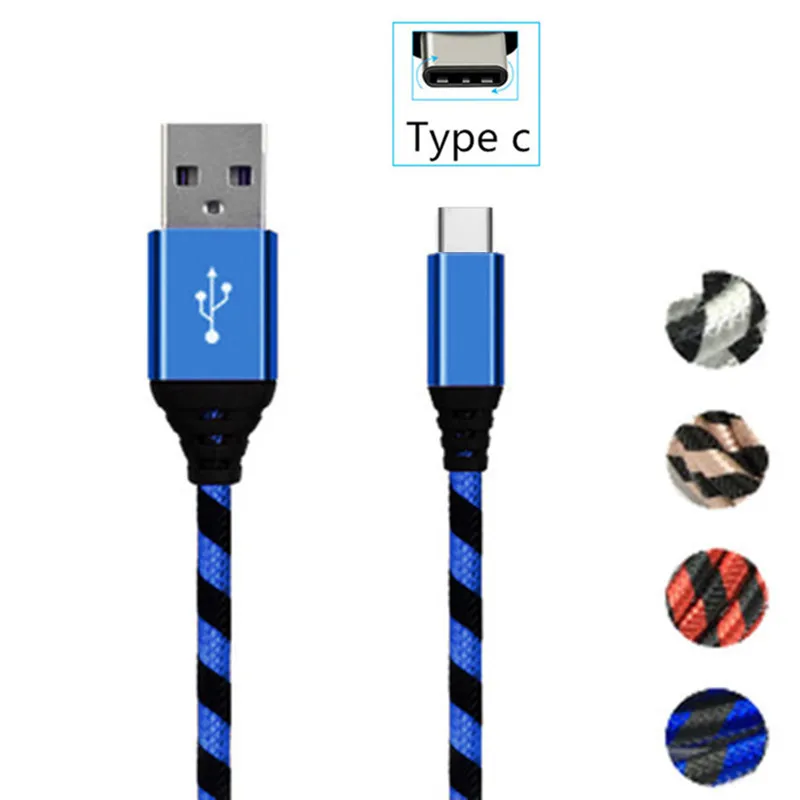 Цветной usb кабель быстрой зарядки 20 см Type C для телефонов Samsung S10 S8 C9 Xiaomi mi a1 8 9 5 Huawei