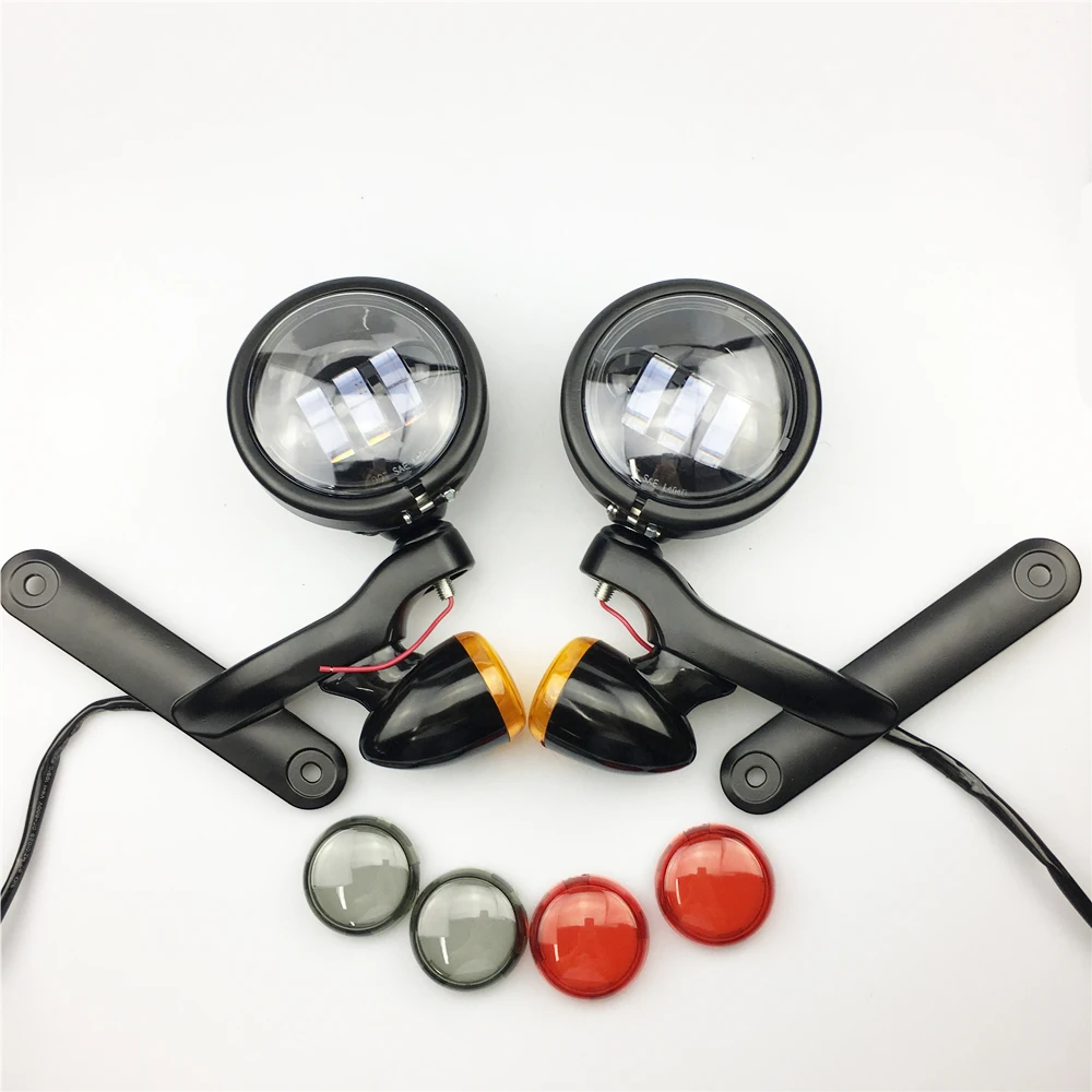 Черные вспомогательные кронштейны для фасветильник противотумансветильник с