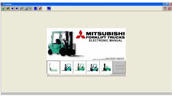 Электронный Автопогрузчик (N-Compass) для Mitsubishi |