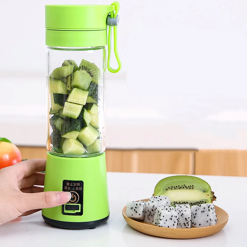 Household Portable Mini Juice Squezers Multifunctional Electric Vegetable Fruit Juicer Practical USB Rechargeable Cup | Дом и сад