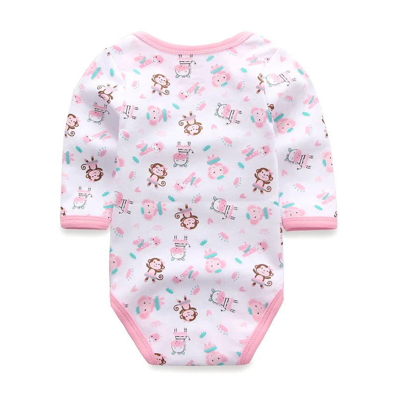 3 шт. детские комбинезоны с длинным рукавом хлопок детская одежда для