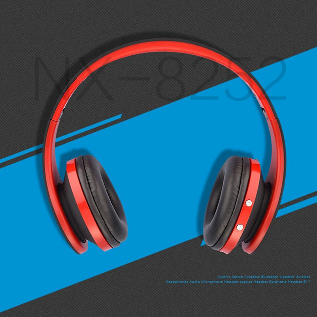 Marsnaska складные аудио Bluetooth Handsfree стерео беспроводные наушники гарнитура