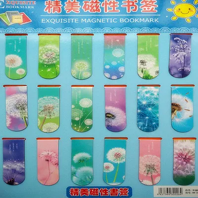 Секретная садовая Милая канцелярская Магнитная вкладка с рисунками из