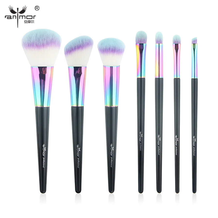 Anmor Высокое качество 7 шт./компл. Макияж Расчёски для волос Набор Профессиональный