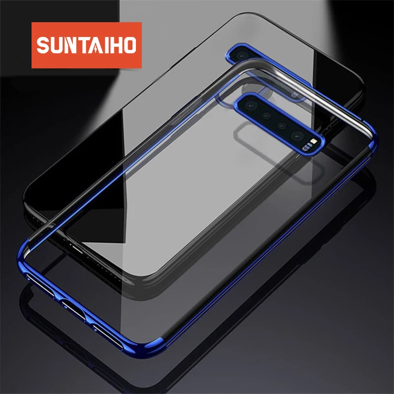 Suntaiho мягкие ТПУ чехлы для Samsung Galaxy S10 S8 S9 Plus S6 S7 Edge A5 J5 J7 2017 A6 A7 A8 A9 2018 J4 J6 ультра