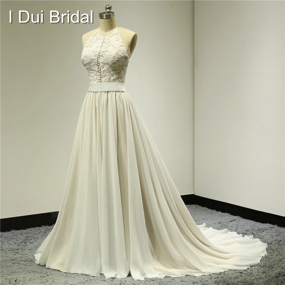 Шифоновое кружевное платье на пуговицах с поясом|wedding dress lace|wedding chiffonwedding dresses wedding