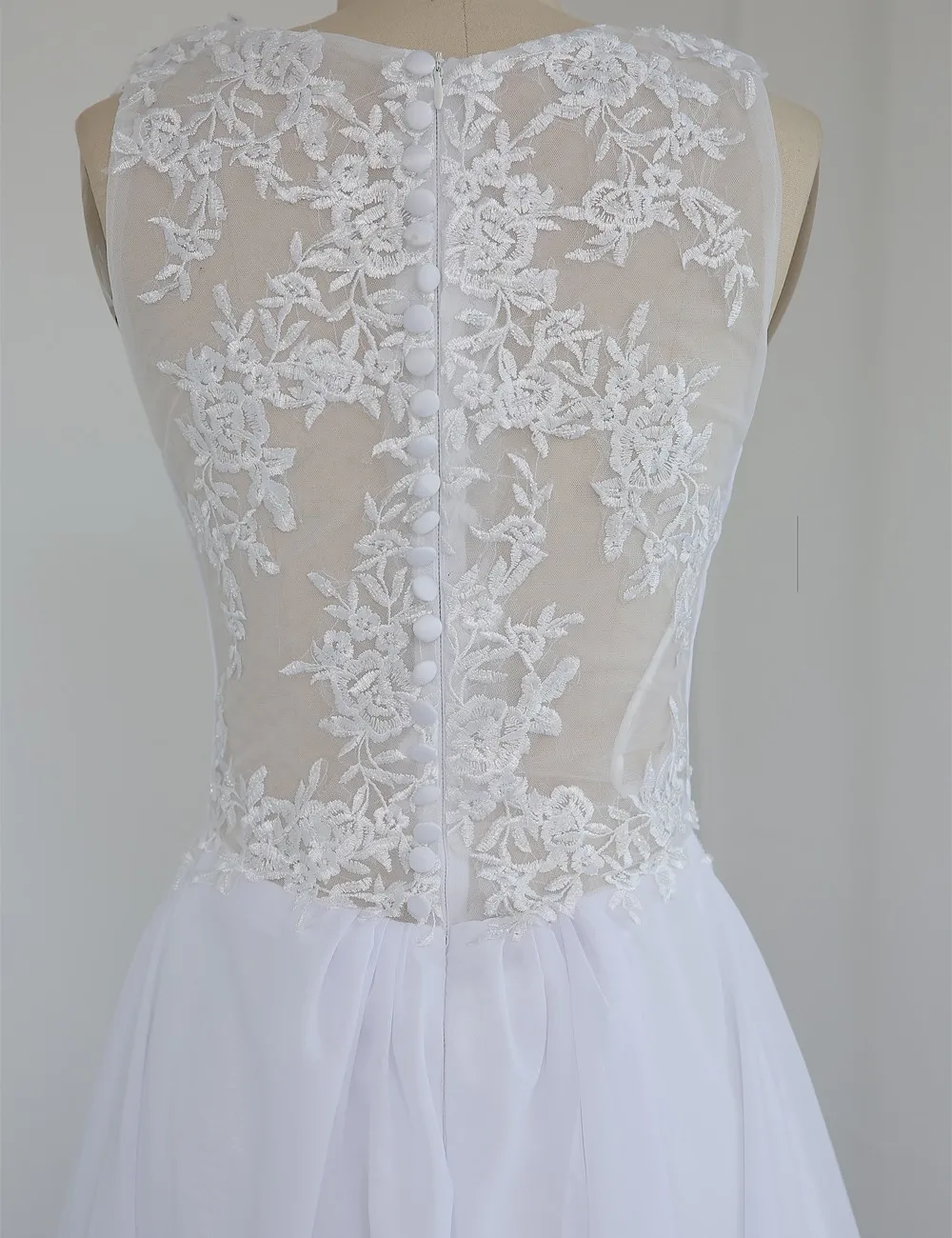 Vestido De Noiva Пляжные Свадебные платья трапециевидной формы Сексуальное нижнее